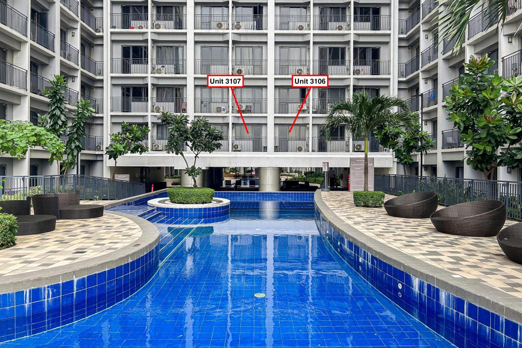 2 Side-By-Side P00L Front Condos, 6 Beds, 2 Cr, 2 Kitchen For 10 Guests At Moa Manila Luaran gambar
